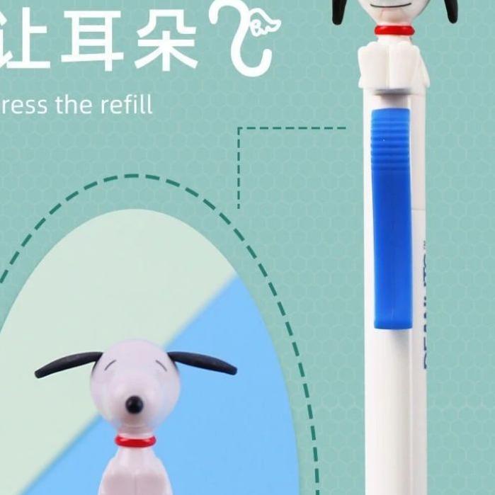 

Pulpen Pen Pena Ballpoint Stationary Snoopy 0.5mm (Free refill)
