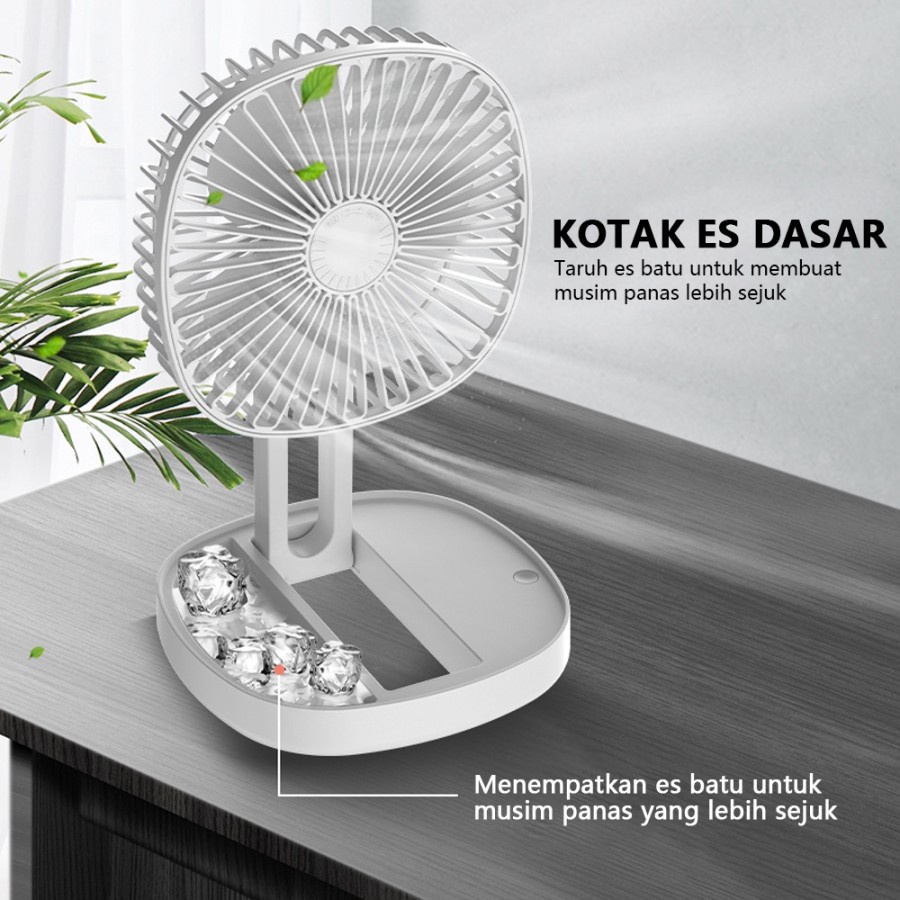 KP021 Kipas Angin Blower Meja Portable Mini Multifungsi