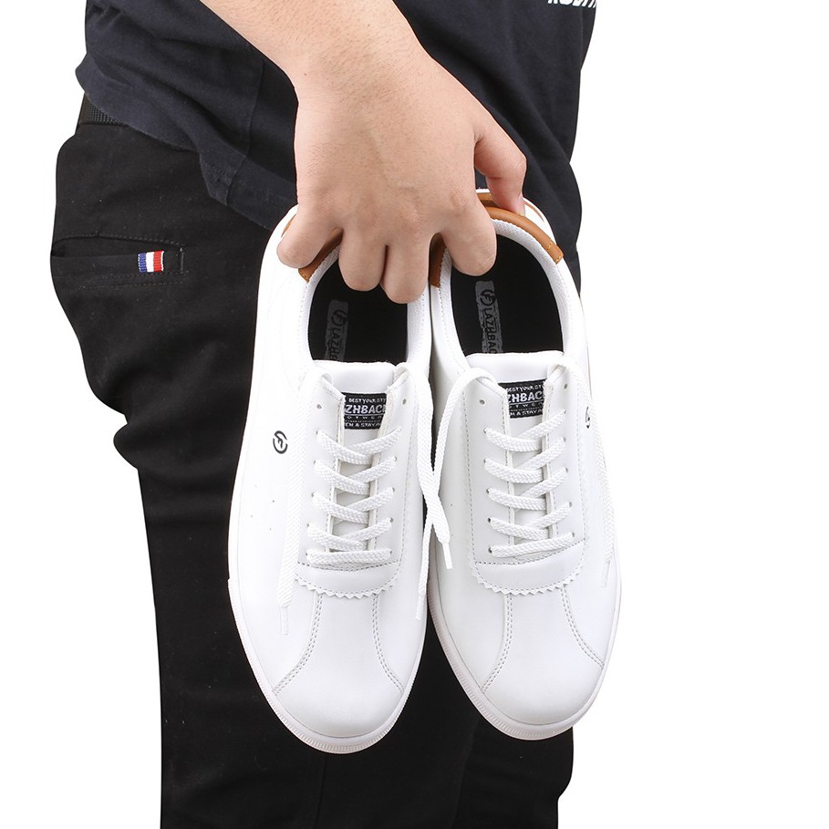 Sepatu Sneakers Pria Kasual Sneaker Smith White Comb