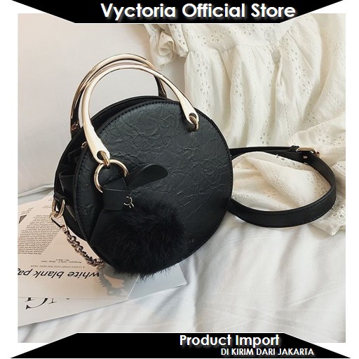 (COD) VYCTORIA VOS00377 Tas Selempang Wanita Murah Handbag Import Promo BQ2221 CR7270 LT1578 2221 1578 7270