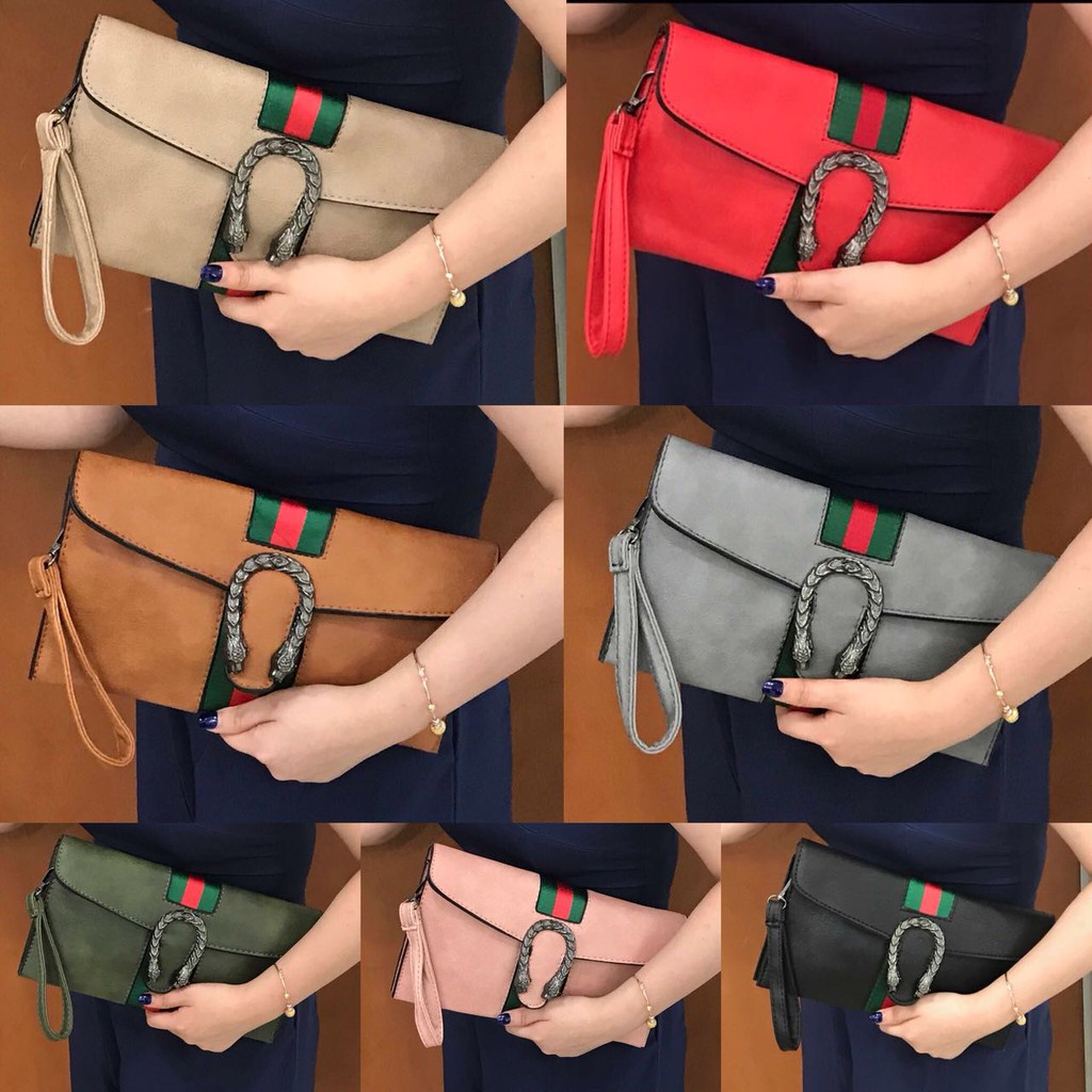 NEW ARRIVAL  Clutch Gucci 971# VIC CLUTCH GUCCI CLUTCH IMPORT MEWAH GUDANG TAS BATAM MURAH MEWAH