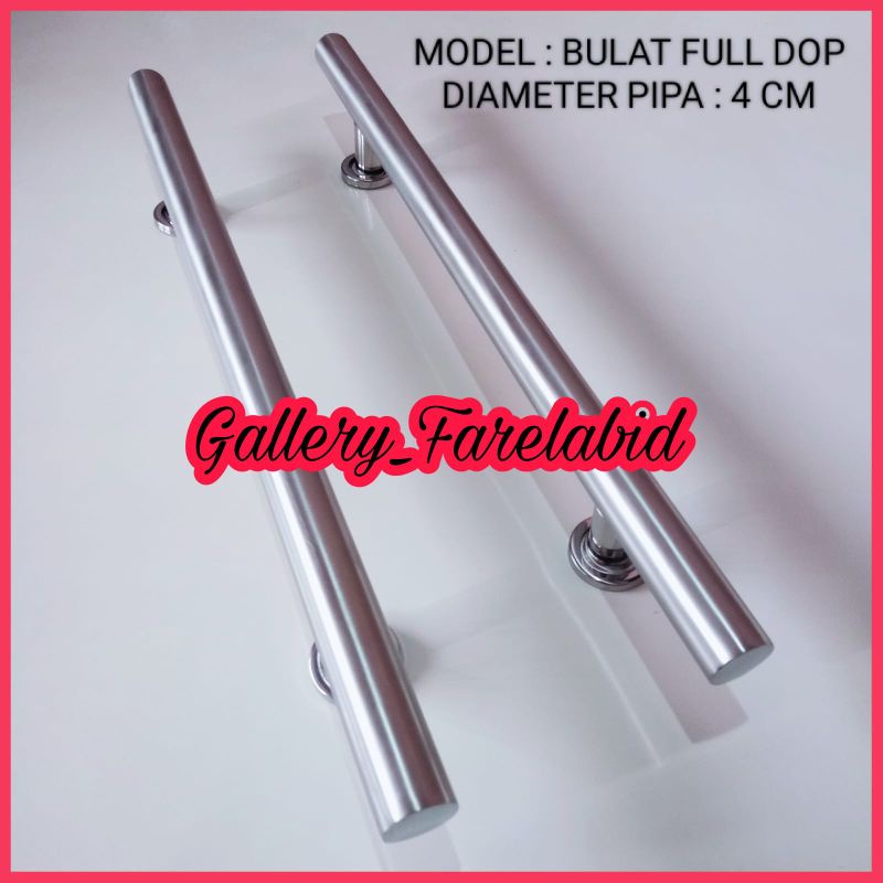 Handle Pintu Rumah 1 Meter Gagang Tarikan Pintu Kupu Tarung 100 Cm Pegangan Pintu Minimalis 80 Cm