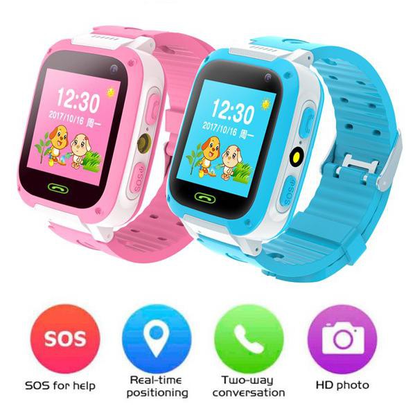 Lumin W11 Kids Watch Smart jam Tangan Anak Bluetooth LBS GSM - Biru
