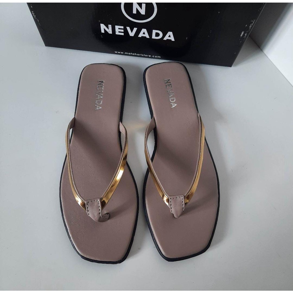 Sandal jepit nevada terbaru Sandal jepit lis nevada