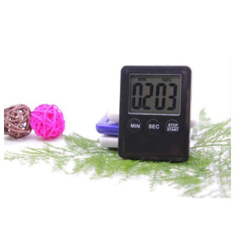 [TIMER COOK] - Yoiheng Mini Timer Digital Dapur - 704AAB - Black