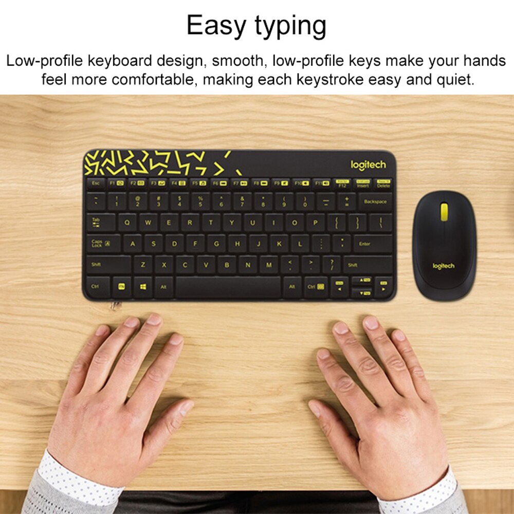 Logitech MK240 Nano Wireless Combo Keyboard Mouse