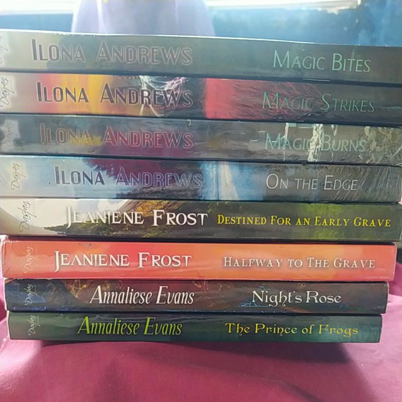 Ilona Andrews / Jeaniene Frost / Annaliese Evans / Novel Fiction - Paranormal Romance / Dastan Books