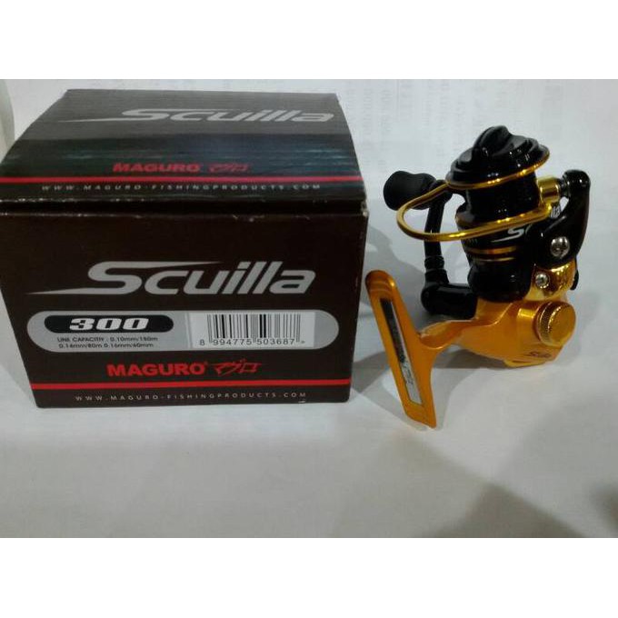 TERMURAH Reel Mini Spinning Maguro Scuilla 300