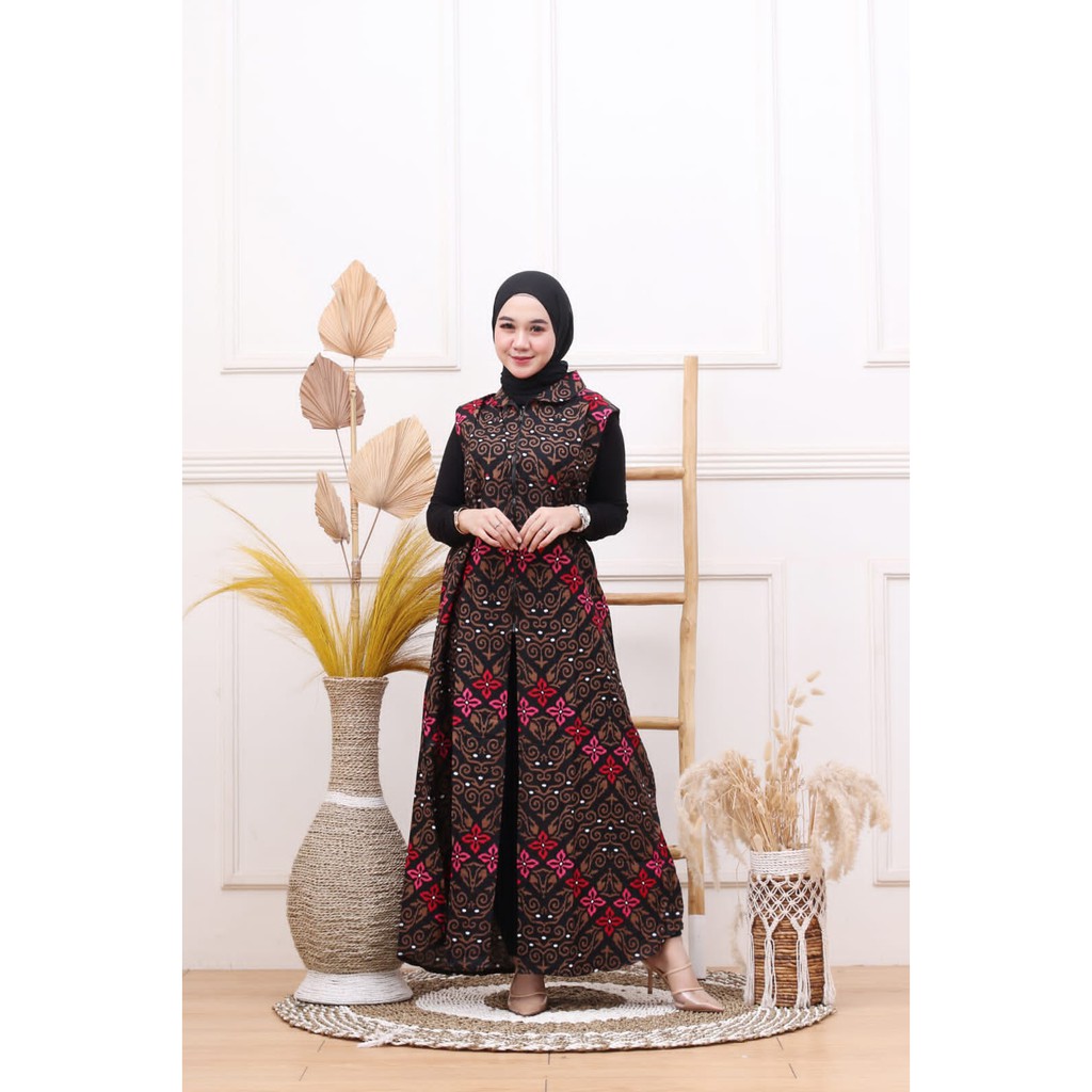 long cardy/ outer/ cardigan batik katun premium M-XXXL