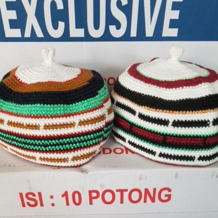 KIRIM HARI INI peci kopiah rajut afrika (ART. B3737)