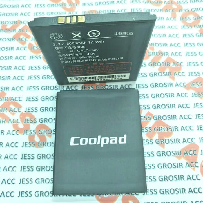 Baterai Original COOLPAD CPLD-329 CPLD 352 , 8297 F1 Plus 8297W HA-30B