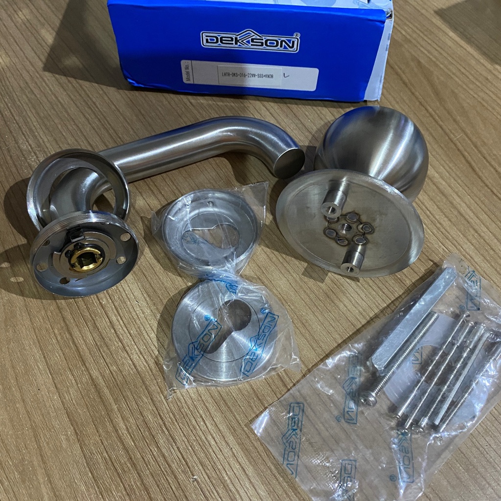 HANDLE DEKKSON LHTR 0016 22MM+KNOB SSS Panic Exit Lever Handle Knob