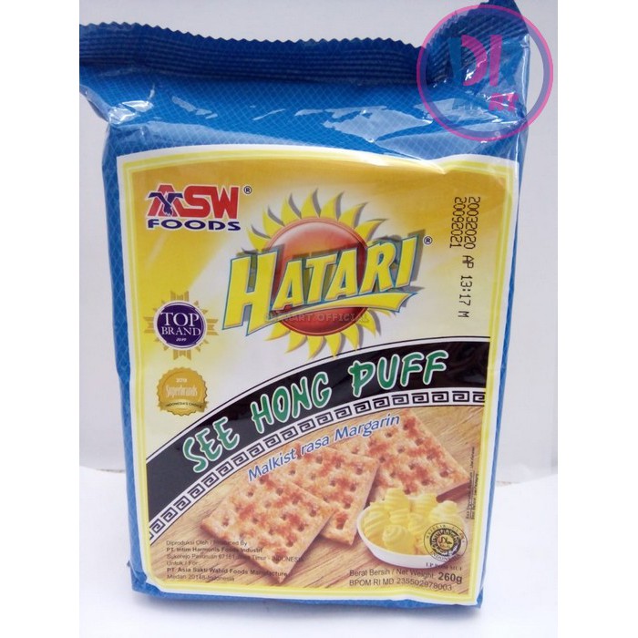 

Hatari See Hong Puff Malkist Margarin 260gr