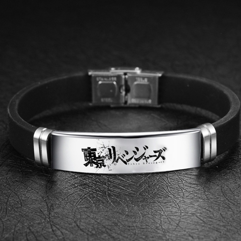 Anime Tokyo Revengers Men And Women Lovers Bracelet Hand Watch Band Silicone Bracelet Student Cute Personality Gift