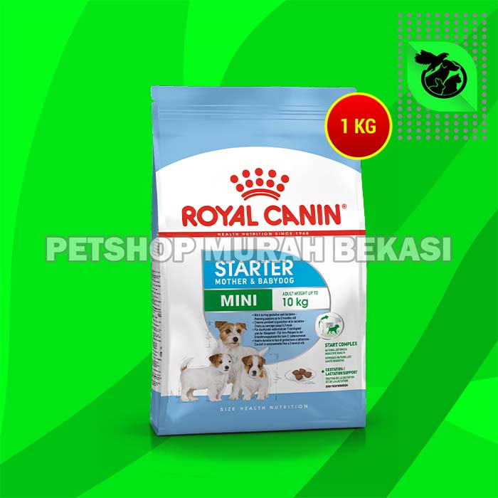 Makanan Anjing Royal Canin Mini Starter Mother &amp; Baby Dog 1Kg