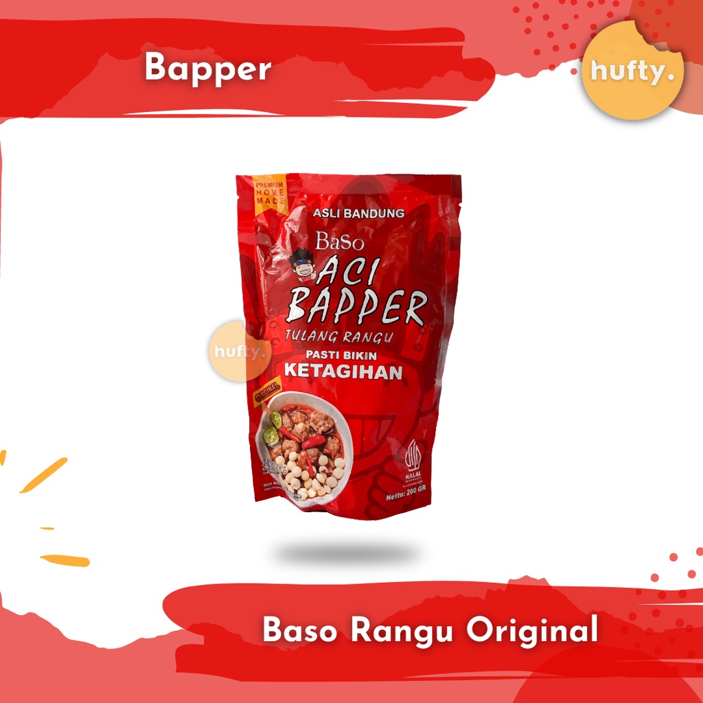 

Baso Aci Bapper Tulang Rangu Original Hufty Snack