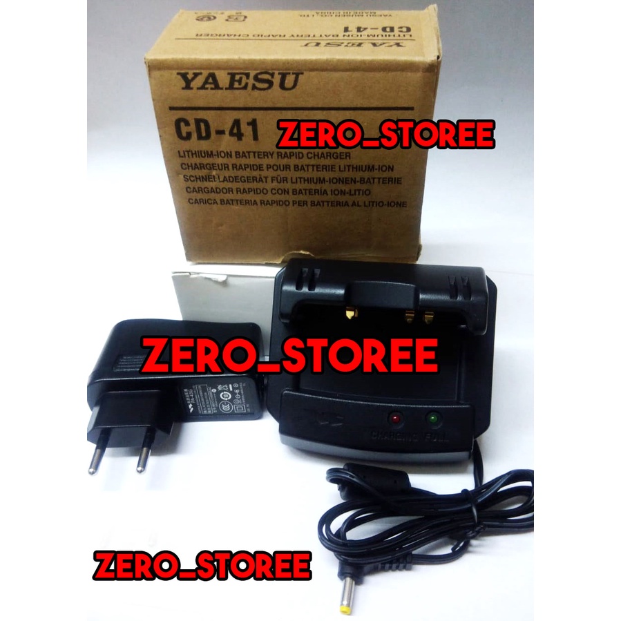 CD-41 Charger HT VX-8DR Casan CD41 Yaesu Cajer Baterai VX8 VX8DR VX8GR FT-1DR FT-2DR FT1DR FT2DR HT Vertex VX 8