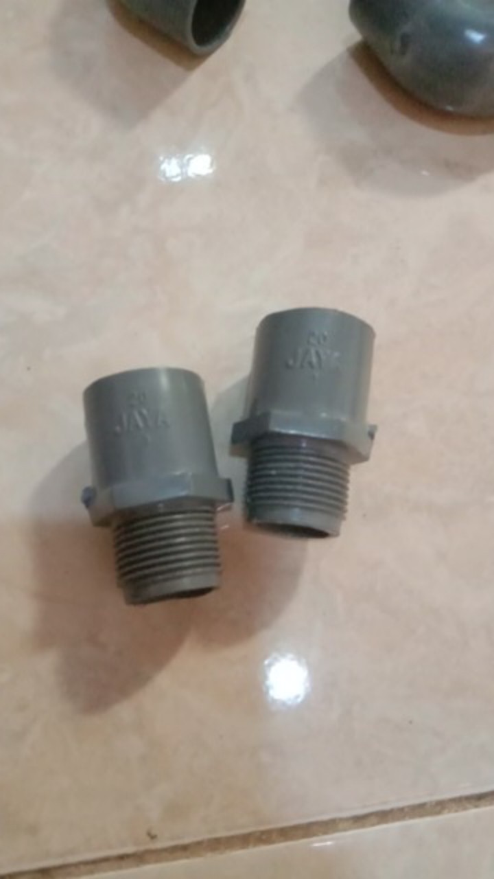 Jaya Ori Knie Drat Dalam Pvc Ts 3/4 Faucet Knie Pvc Elbow Drat Dalam Knee Drat Dalam