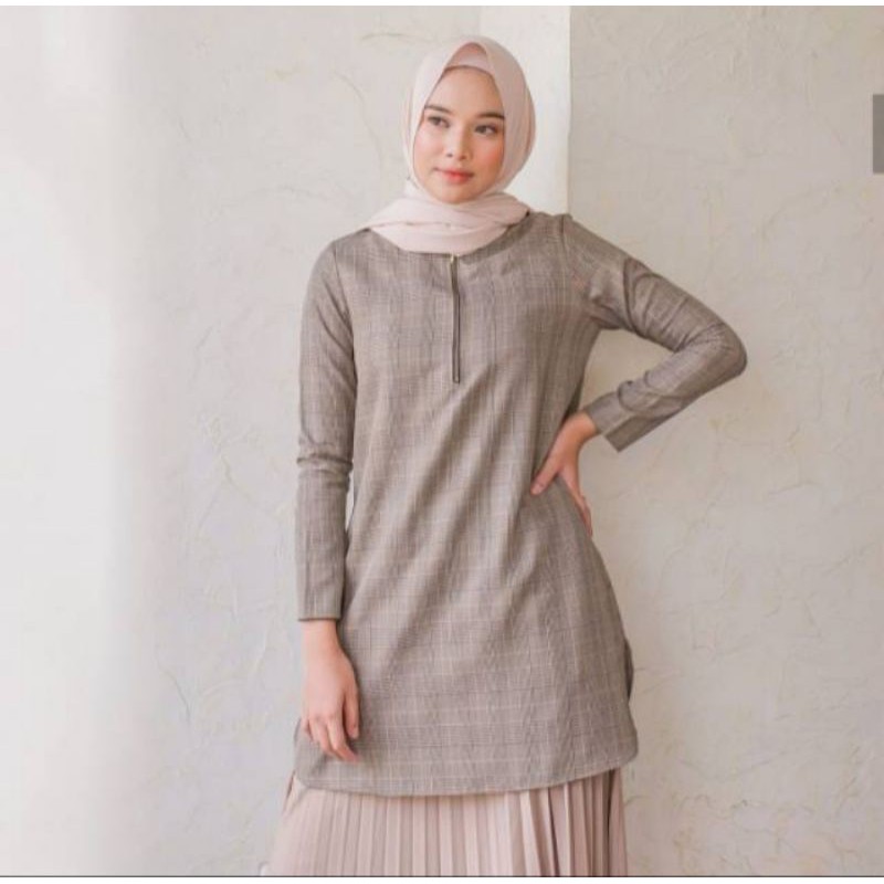 Kiana Top Brown by Geulis