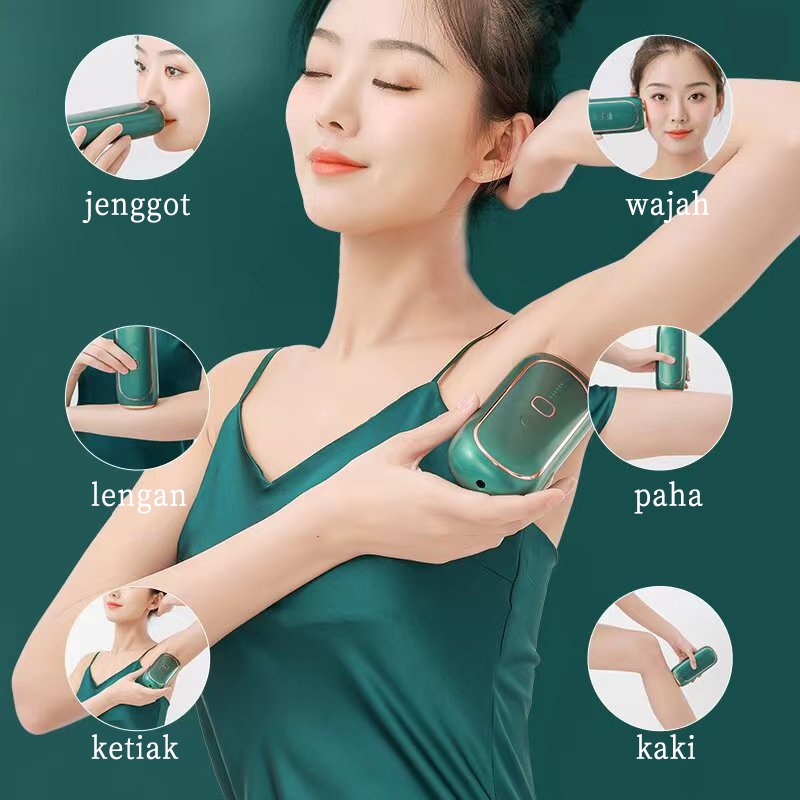 IPL Alat Penghilang bulu rambut /laser Hair Removal Perontok Bulu Permanent TANPA SAKIT