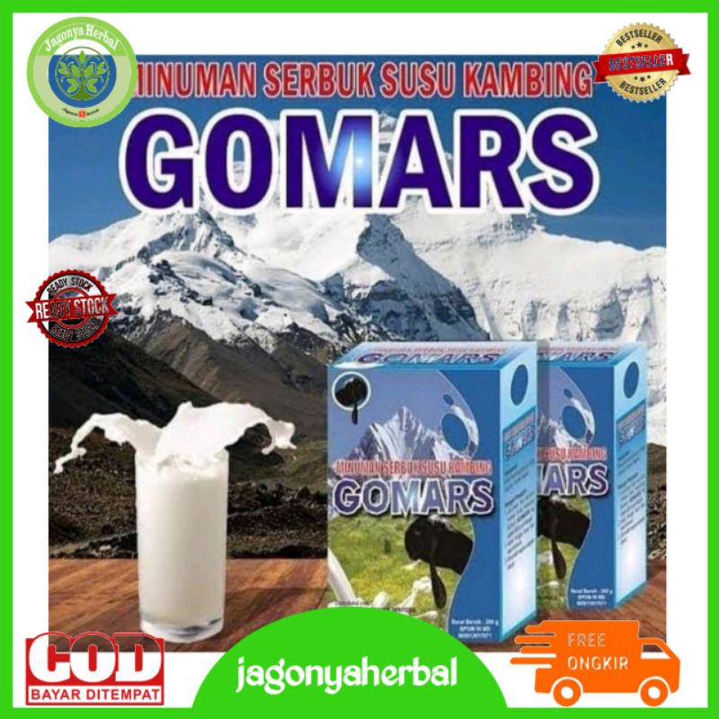 

GOMARS SUSU KAMBING ETAWA BUBUK ORIGINAL KAYA FLOURIN DAN FORMULA ISI 200 GR / GOMARS SUSU KAMBING ETAWA