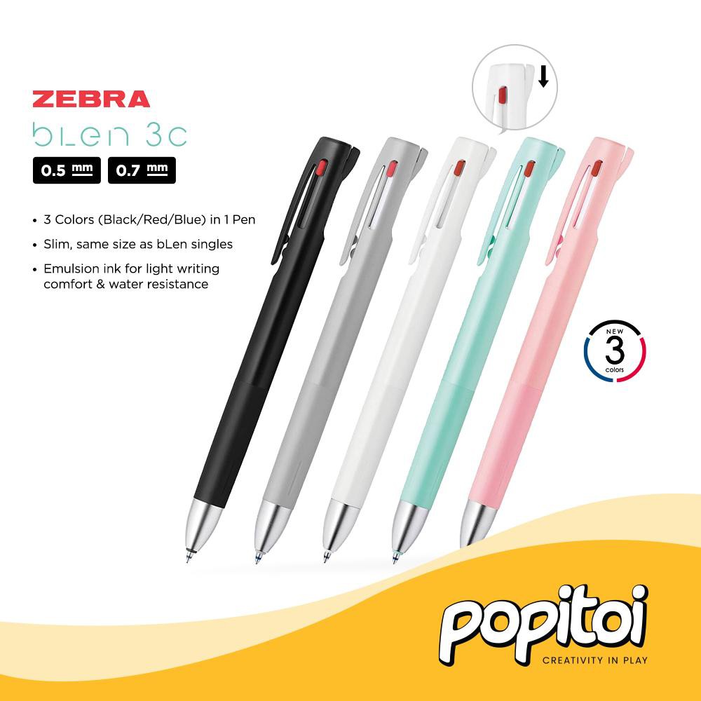 

Zebra BLEN 3C by Nendo 3 Color Multi Pen 0.7 0.5 mm Ballpoint