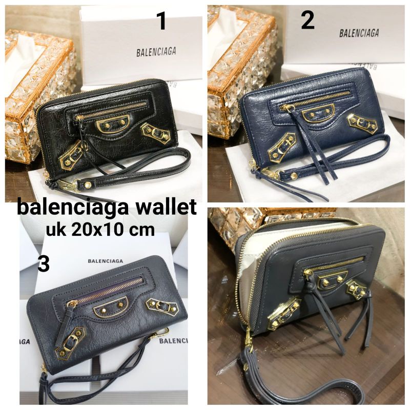 Dompet Sleting 1 Balenciaga Import Superpremium