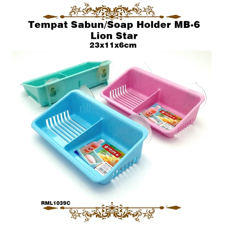 Tempat Sabun/Soap Holder MB-6  Lion Star