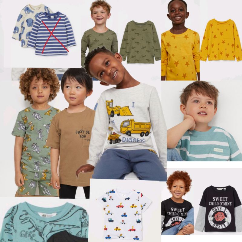 Kaos Anak laki-laki HM