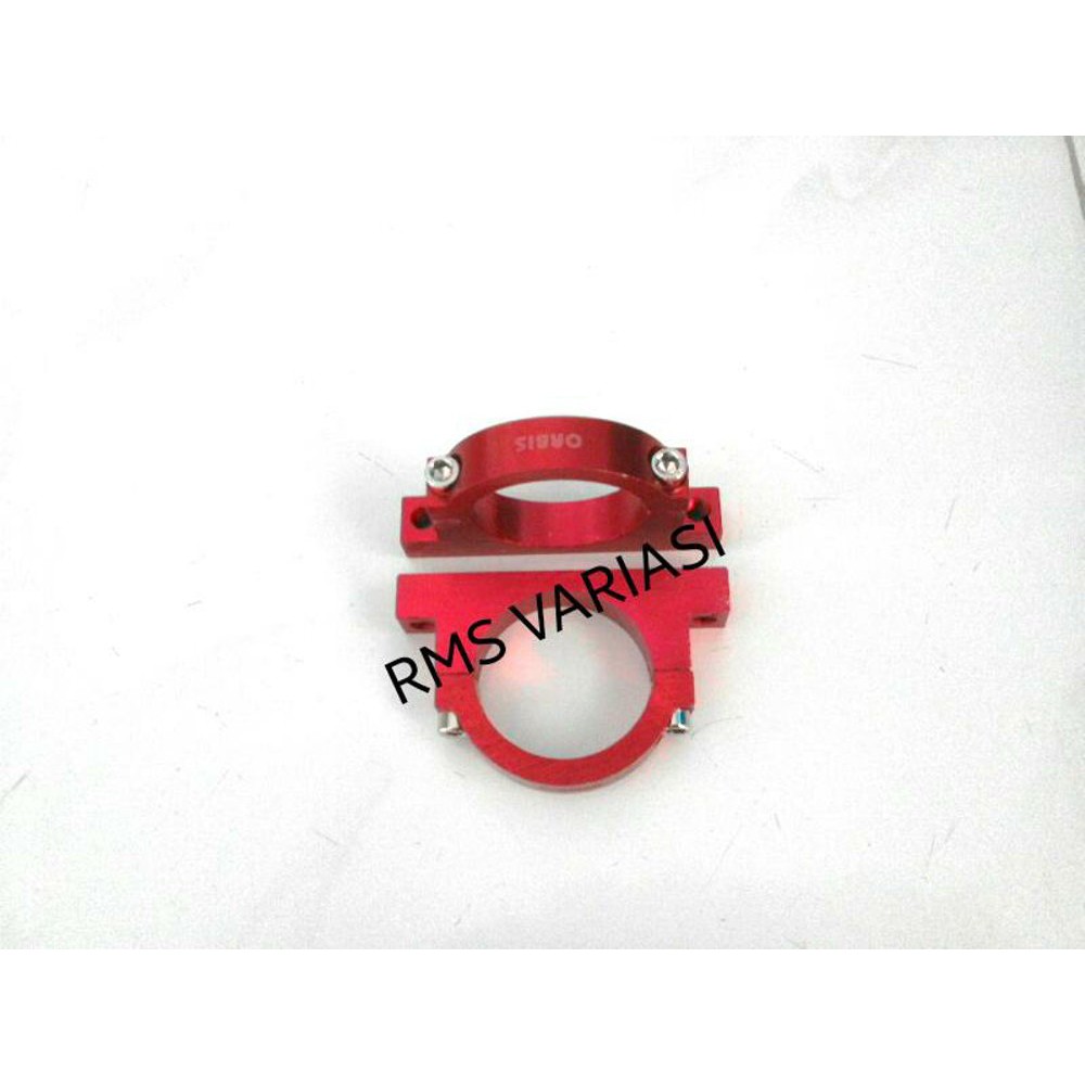 kleman spakbor depan buat motor matic bebek  warna MERAH