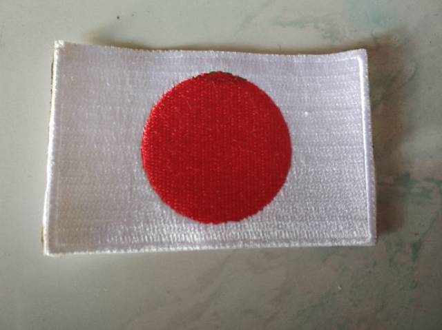 Emblem patch bordir jepang