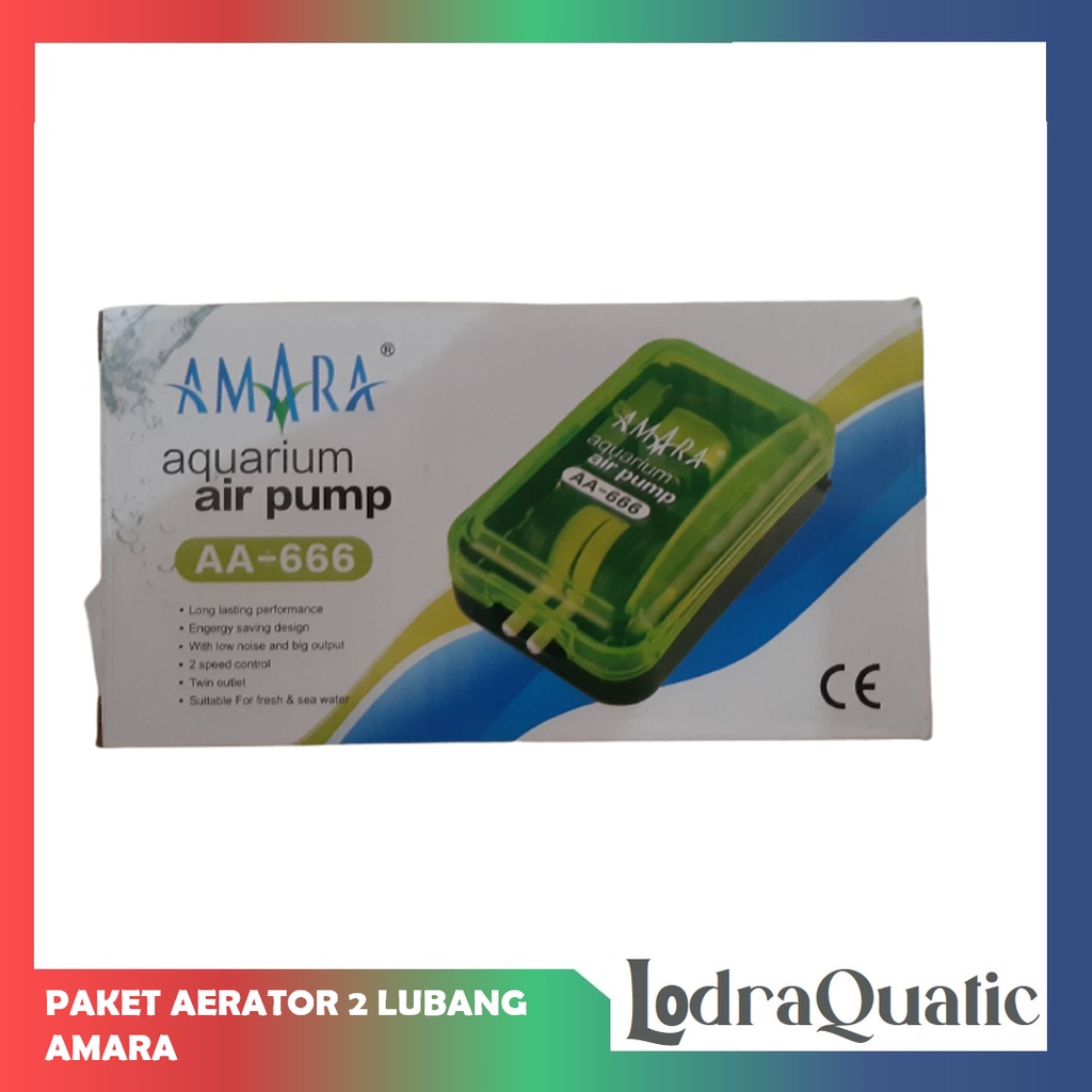 PAKET LENGKAP AERATOR 2 LUBANG AMARA AERATOR AMARA Q6 AMARA BS 410 AMARA 350 AMARA 410 AIRPUMP 2 LUBANG AMARA MESIN GELEMBUNG 2 LUBANG AMARA MESIN AIRATOR 2 LUBANG LENGKAP