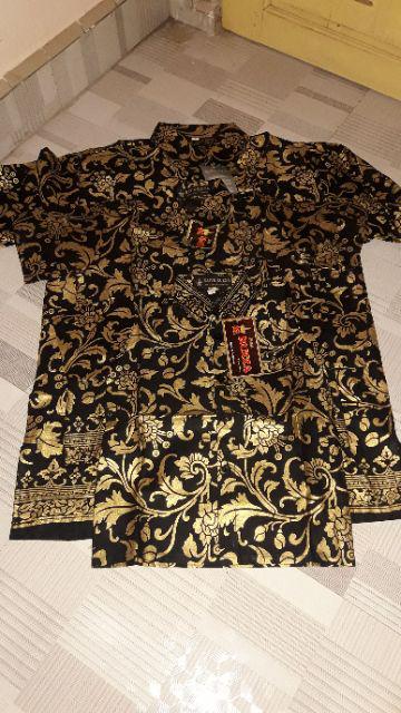 Ruzza Batik Anak Motif Prada Mas Bakung Gede Serragam