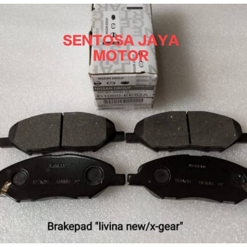 KAMPAS REM DEPAN BRAKE PAD NISSAN LIVINA ORIGINAL