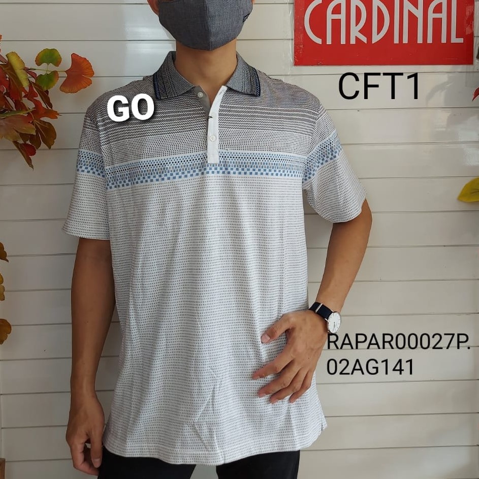 gof CFT CARDINAL FORMAL TSHIRT Pakaian Pria Atasan Kaos Polo T-shirt Casual Original Lengan Pendek