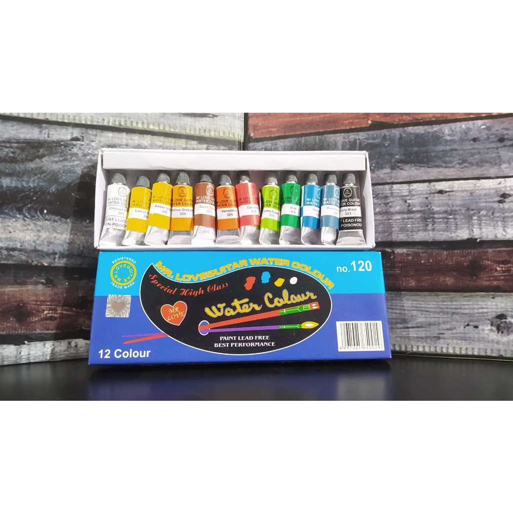 

WATER COLOUR LOVE GUITAR 120 TIMAH