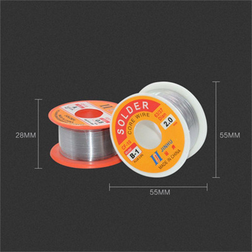 Kawat Solder Nanas No-clean 2.0% 45FT 0.3/0.4/0.5/0.6/0.8/1.2/1.5/2mm Melt Rosin Core