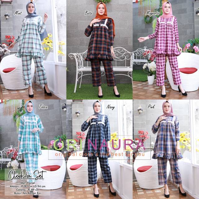 Clodifa Setelan by OriNaura