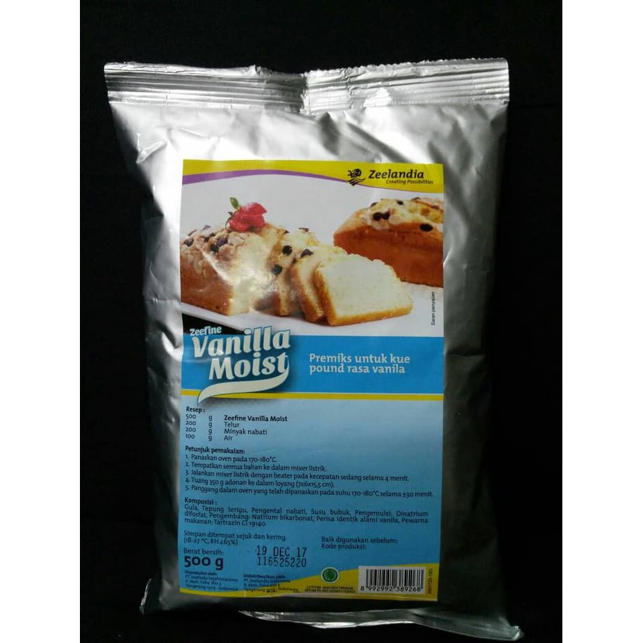 

Zeefine Vanilla Moist Cake Mix - 500g