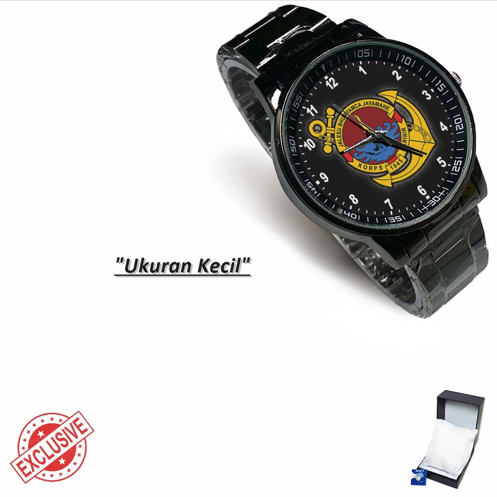 Jam Tangan Rantai Couple KORPS MARINIR - 02 (Nice)