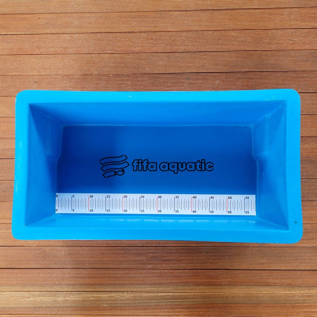 Bak ukur ikan koi 60cm bahan fiber kuat awet