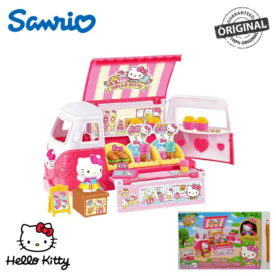 Daniel & Co Sanrio Hello Kitty Town Snack Camper Van KT-50108 PlaySet
