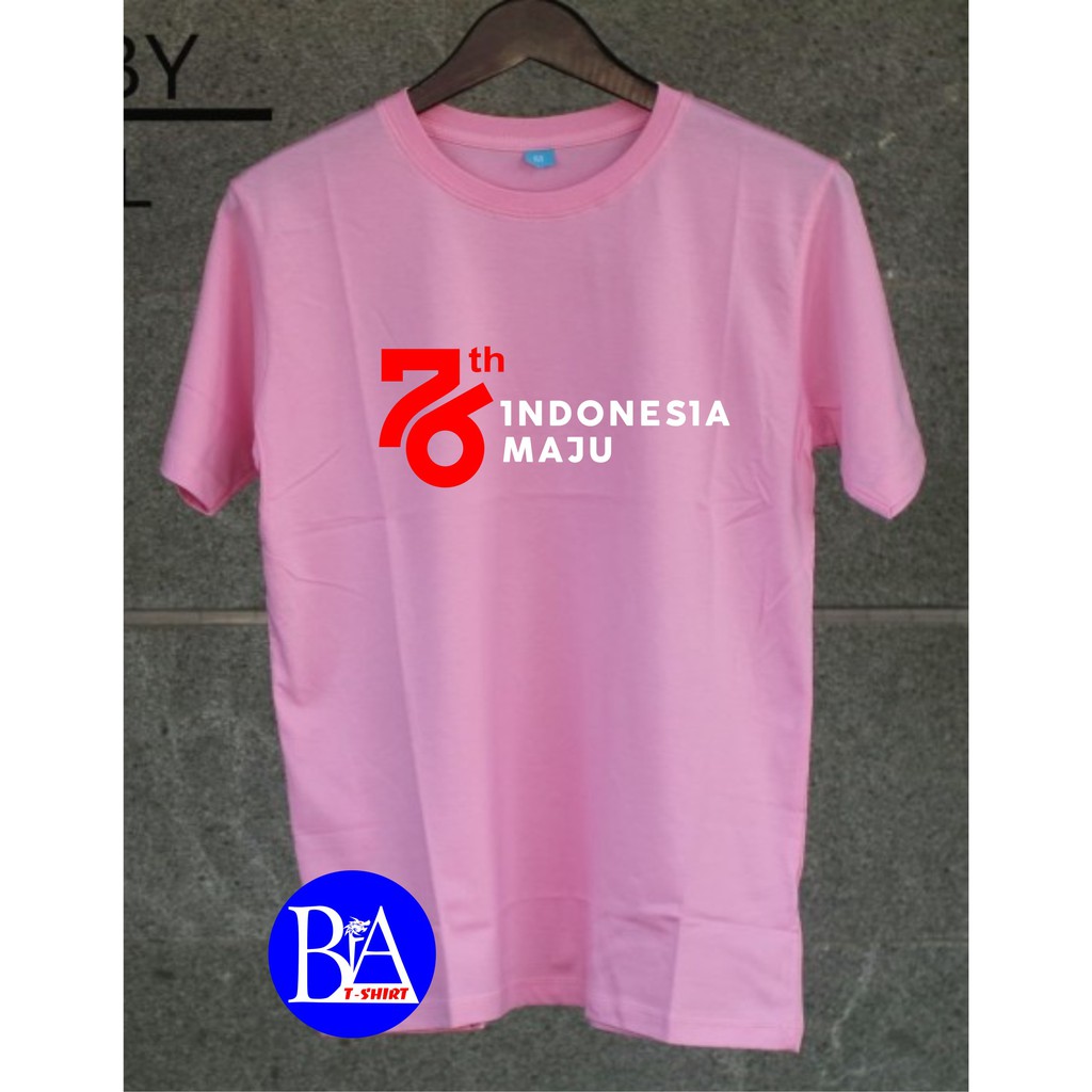 COD/KAOS INDONESIA MAJU 2 VARIAN WARNA/KAOS EKSPRESI/KAOS HITS/KAOS TULISAN/KAOS MURAH/KAOS DISTRO