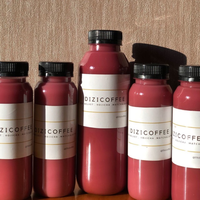 

DIZICOFFEE RED VALVET 250ml-1liter