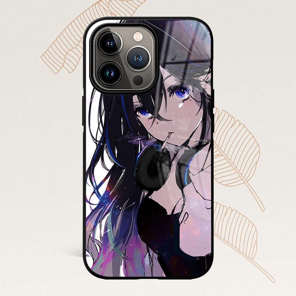 (IOS10) Soft Case Iphone 13 | 13 PRO |13 PRO MAX | IP11 | IP12 Casing Hp Apple Anime Girl