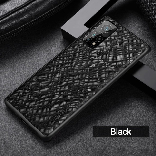 XIAOMI MI 10T / MI 10T PRO SOFT CASE CANVAS CROSS PATTERN