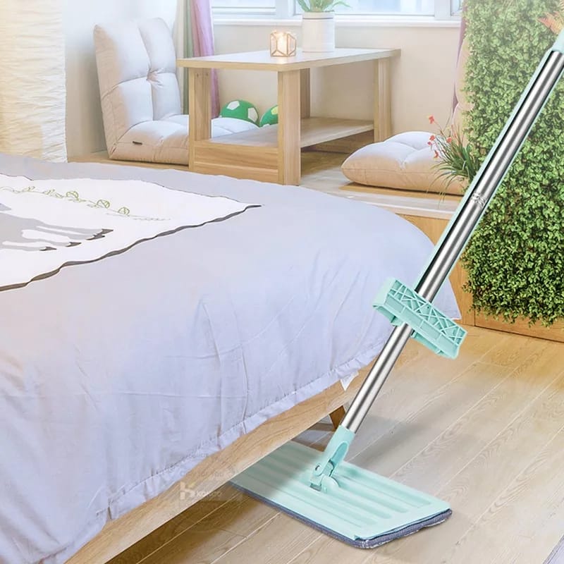 Flat Mop Cleanze / Alat Pel Lantai Pel Tarik / Alat Pel Portable