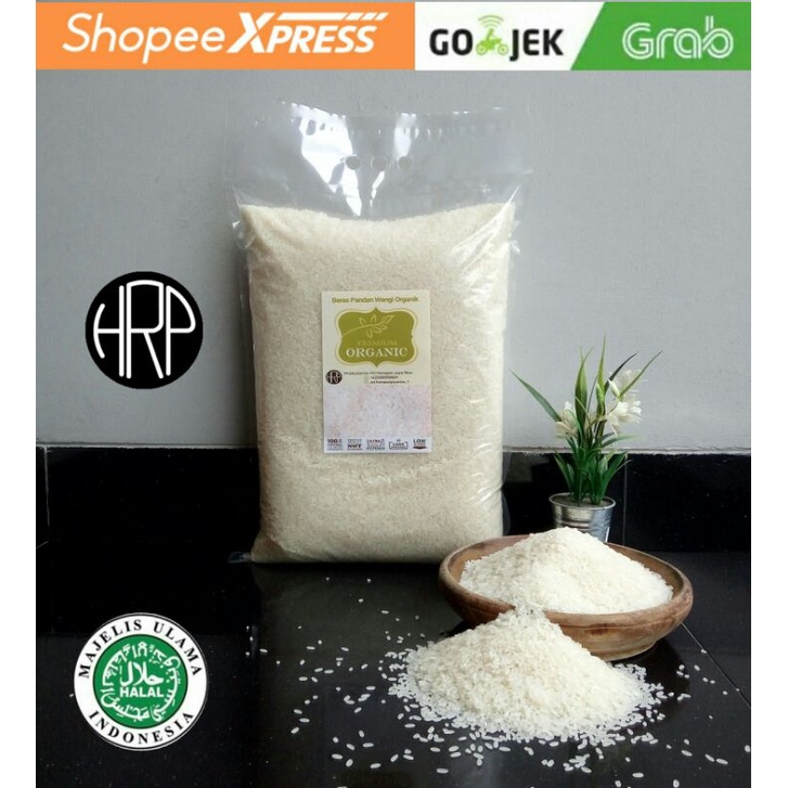 

Beras Organik Asli Pandan Wangi Super Premium 1KG & 5KG Untuk DIET/MPASI - No.1 BEST QUALITY