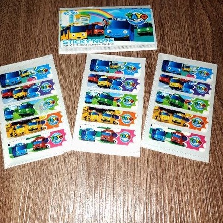 Sticky Note Fancy karakter Lucu sticky Notes murah-6