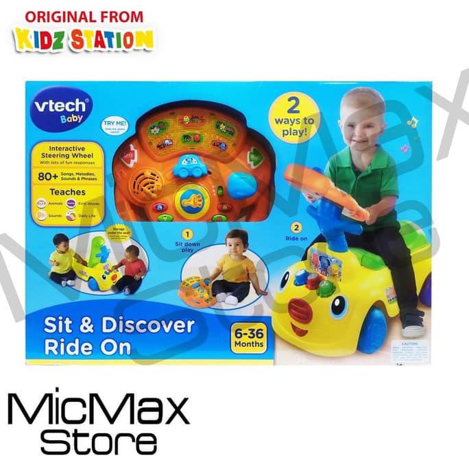 Vtech Baby Sit & Discover Ride On - Termurah 